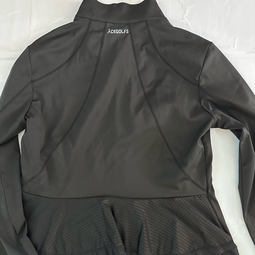 Acegolfs More Than Basic Ruffle Golf Jacket, L - image 4